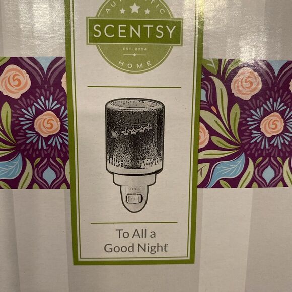 NIB‎ Scentsy To All A Good Night Mini Warmer Santa Sky Memories Reindeer new - Picture 1 of 2